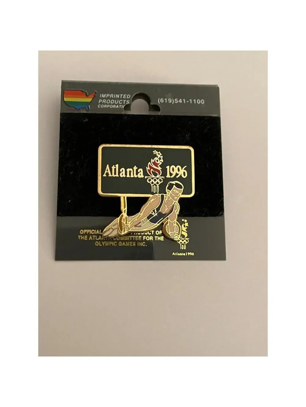 Atlanta 1996 Olympics Gymnastics Pin